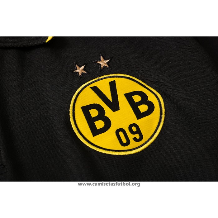 Camiseta Polo del Borussia Dortmund 2020/2021 Negro